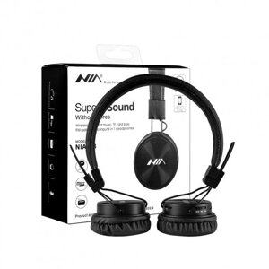 Бездротові Bluetooth стерео навушники НЯ X3 з МР3