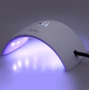 Лампа для манікюру UV/LED Sun 9S 24Вт c дисплеєм ультрафіолетова
