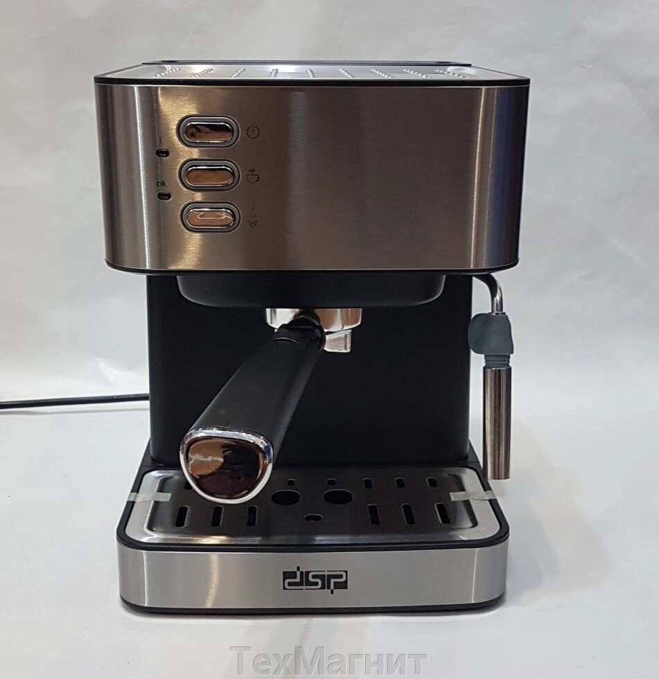 Напівавтоматична кавова машина DSP KA3028 з капучинатором - Україна