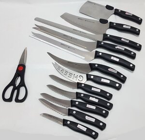 Набір кухонних ножів 13 предметів