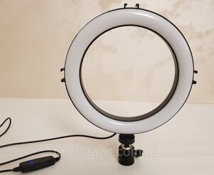 Лампа кольцевая светодиодная RL08 Led 20 см