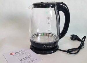 Чайник електричний скляний Domotec MS-99
