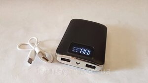 PowerBank Портативный Внешний аккумулятор УМБ ER-11200 ( 11200mAh) с фонариком и дисплеем
