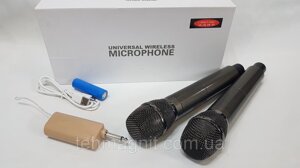 Професійні мікрофони Temeisheng Langting L-88 бездротові мікрофони з передавачем