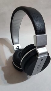 Бездротові навушники Bluetooth стерео гарнітура 68 FM радіо / MP3 Чорний