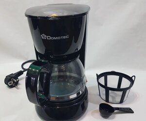 Кавоварка, електрична Domotec MS-0707, з чашею і мірною ложкою