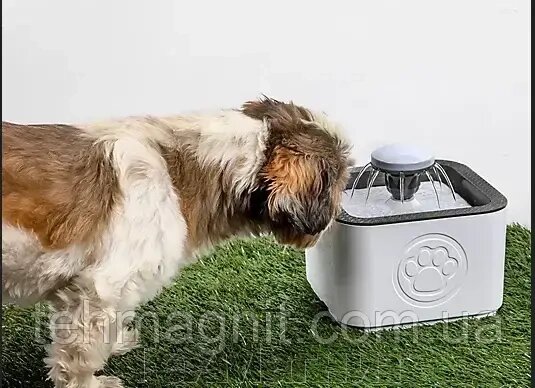 Поїлка для тварин Pet Water FOUNTAIN Автоматична напувалка - фонтан від компанії ТехМагніт - фото 1