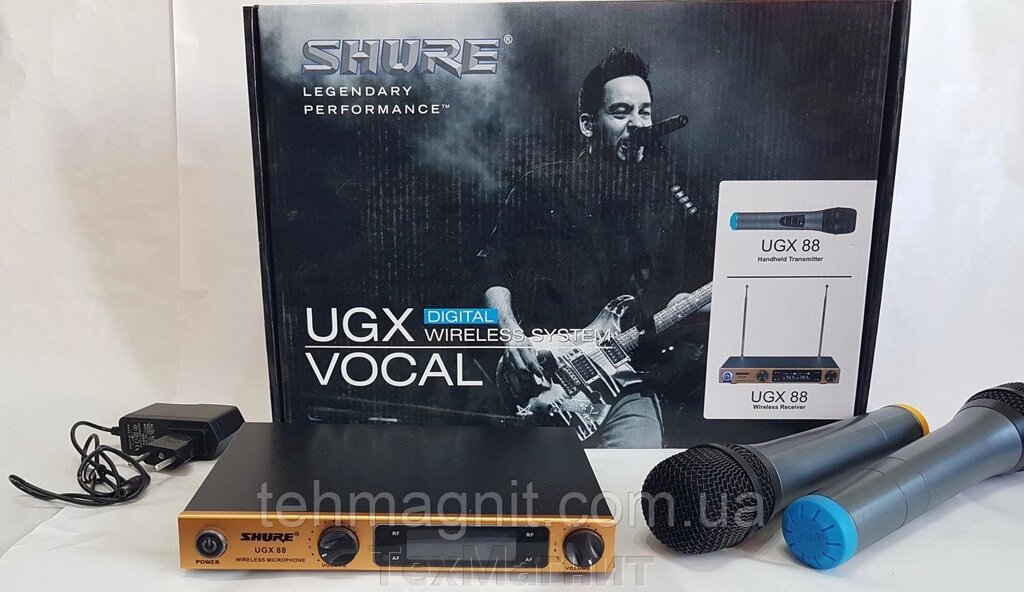 Радіомікрофони вокальні UGX-88 від компанії ТехМагніт - фото 1