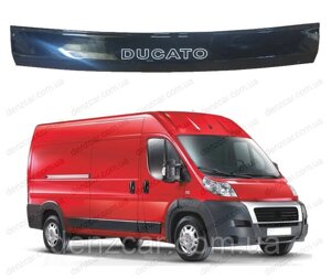 Дефлектор капота Fiat Ducato 2006-2014 Мухобойка Фіат Дукато 3 з 2006-2014