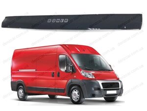 Дефлектор капота Peugeot Boxer 2006-2014/ Мухобійка Пежо Боксер з 2006