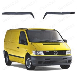 Вії на фари Mercedes-Benz Vito (1998-2004) Накладки на фари Мерседес Бенц Віто 638 (AV-Tuning)