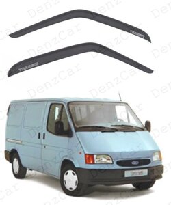 Вітровики Ford Transit IV 1986-2000 (на скотчі) Дефлектори вікон Форд Транзит 4