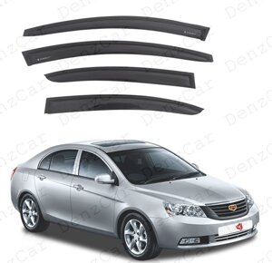 Вітровики Geely Emgrand 7 Sd 2009 (на скотчі) Дефлектори вікон Джилі Емгранд 7 седан