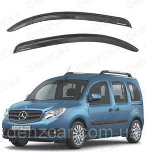 Вітровики Mercedes Benz Citan 2013 -на скотчі) Дефлектори вікон Мерседес Цитан