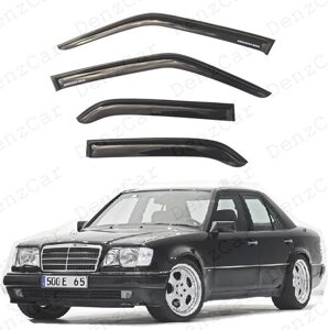 Вітровики Mercedes Benz E-klasse Sd (W124) 1987-1997 (на скотчі) Дефлектори вікон Мерседес 124 седан