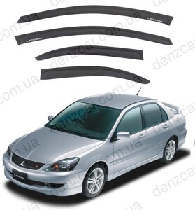 Вітровики Mitsubishi Lancer IX Sd 2000-2009 (на скотчі) Дефлектори вікон Мітсубісі Лансер 9