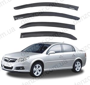 Вітровики OPEL Vectra C Sd 2002-2008 (на скотчі) Дефлектори вікон Опель Вектра С (седан)