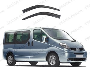 Вітровики OPEL Vivaro I 2001 (на скотчі) Дефлектори вікон Опель Віваро