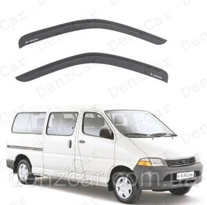 Вітровики Toyota Hiace (H100) 1989-2004 (на скотчі) Дефлектори вікон Тойота Хайс 100