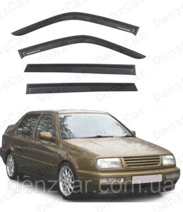 Вітровики Volkswagen Vento sedan 1991-1998 (на скотчі) Дефлектори вікон Фольксваген Венто