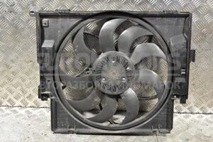 Вентилятор радіатора 9 лопатей в зборі з дифузором BMW 3 (F30/F31) 2012-2019 7608407 313771