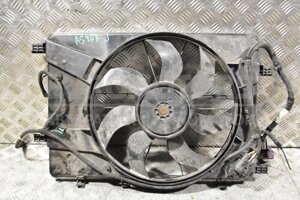 Вентилятор радіатора кондиціонера 7 лопатей в зборі з дифузором Opel Astra (J) 2009-2015 130308452 319112