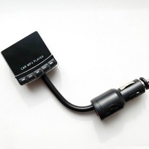 Автомобільний FM-модулятор 856 USB/micro SD/MP3 (Black) Авто FM трансмітер