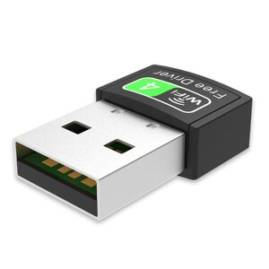 Бездротовий мережевий адаптер PIX-LINK Wi-Fi USB LV-UW06D Black (16154)