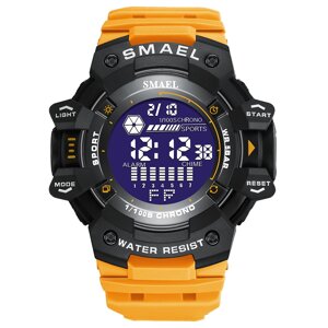 Годинники наручні чоловічі Smael 8050 Orange (15200)