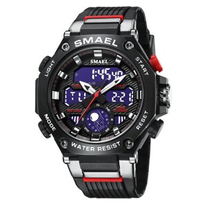 Годинники наручні Smael 8069 Black (16674)