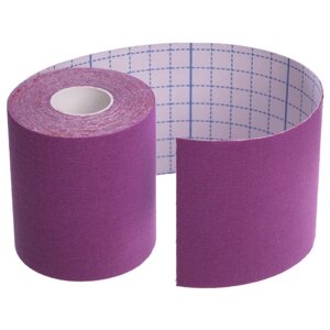 Кінезіологічний тейп Kinesiology Tape S 3.8см - 5см кінезіологічна стрічка Purple (17017)