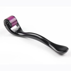 Мезоролер для шкіри DERMA ROLLER 540 голок без пластикового кейсу Black 0.3 mm (14959)