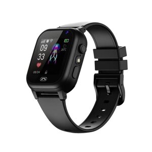 Наручний смарт-годинник дитячий Q15 з функцією дзвінка, 4G та GPS Black (16417)