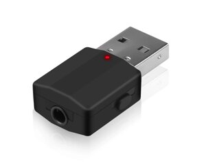 Ресивер автомобільний мережевий адаптер PIX-LINK Bluetooth AUX BT-600 Black (16151)