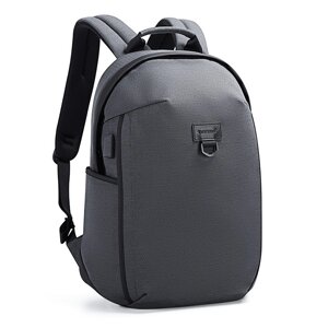 Рюкзак антизлодій Tigernu T-B3936 з відсіком для ноутбука 15,6" та USB 18л Dark Grey (16223)