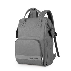 Рюкзак міський жіночий Mark Ryden 8703 з USB 17л Gray (16270)