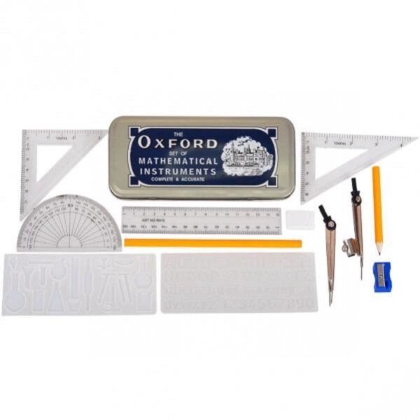 Готовальня "Oxford" OXF від компанії Оптово-роздрібний магазин канцтоварів «ШКОЛЯРИК» - фото 1