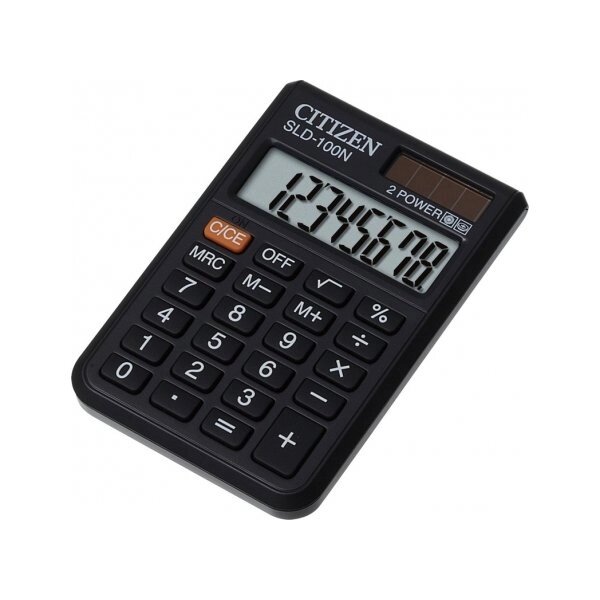 Калькулятор кишеньковий CITIZEN SLD-100 NR від компанії Оптово-роздрібний магазин канцтоварів «ШКОЛЯРИК» - фото 1