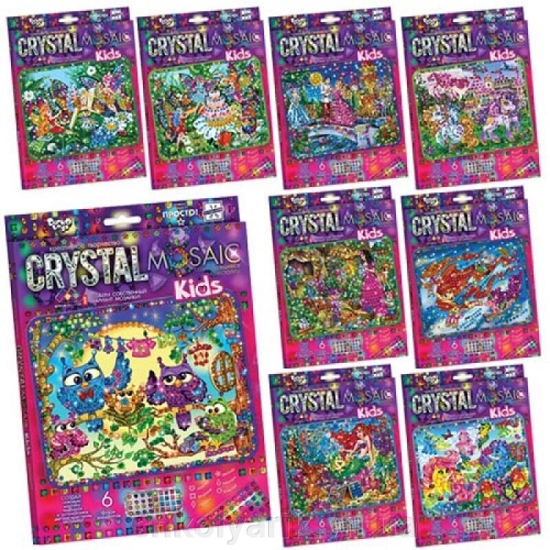 Набір "Crystal mosaic kids" від компанії Оптово-роздрібний магазин канцтоварів «ШКОЛЯРИК» - фото 1