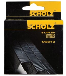 Скоби для степлера 23/13 1000шт 4762 Scholz