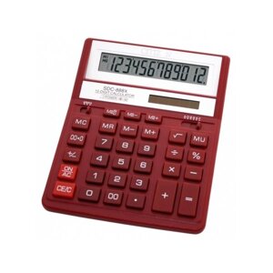 Калькулятор бухгалтерський настільний CITIZEN SDC-888XRD