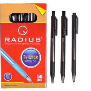 Ручка "Tri Click" RADIUS тонована чорний чорний