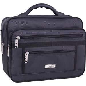 Мужская сумка Bagland Mr. Cool 15 л. чорний (00251169)