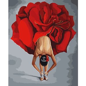 Картина за номерами Квіткова танцівниця, 40х50 см (VA-1170)