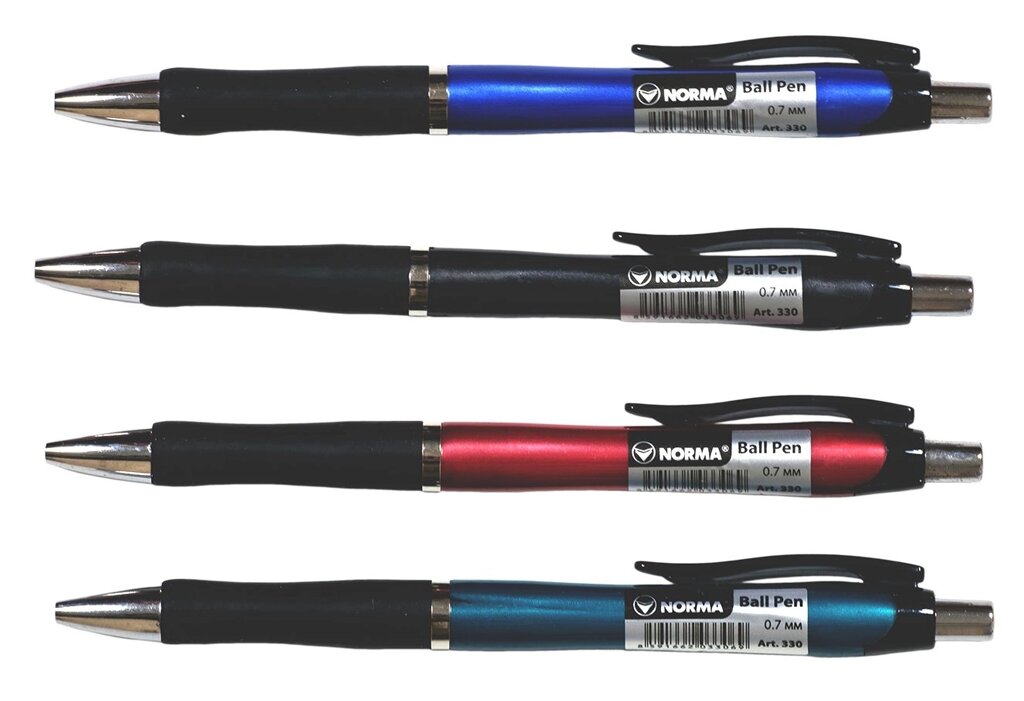 Ручка кулькова, автоматична, синя, MONTANA, 330, Norma бірюзовий - інтернет магазин