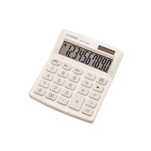 Калькулятор бухгалтерський настільний CITIZEN SDC-810NR білий