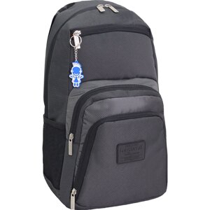 Рюкзак для ноутбука Bagland Freestyle 21 л. чорний / срібло (00119169)