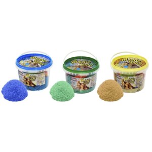 Magic sand - MIX 3 кольору. Відро 0,5 кг (038-2)