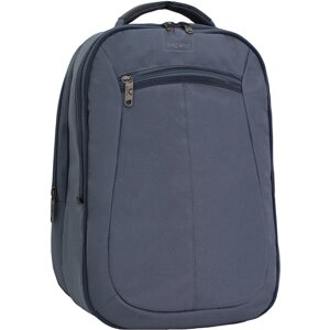 Рюкзак для ноутбука Bagland Рюкзак под ноутбук 536 22 л. Темно сірий (0053666)