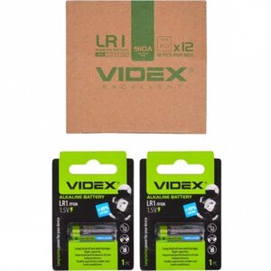 Батарейка Videx LR1 / 910A 1pcs Alkaline